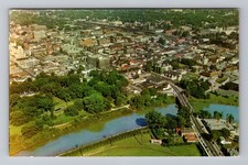 London ON-Ontario, Aerial View City, Postal Standard Vintage c1971 Postcard picture
