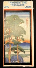 LMS LNER 1935 Through the Trossachs Paper Advertising Brochure Ephemera picture