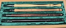 Walter Schmidt Hand Carved CALLIGRAPHY PEN SET OF 4 picture