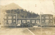 Woodmen, CO M.W.A. Sanatorium Main Building RPPC Postcard Vintage c1910 picture