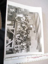 ARDEN Toy factory assembly line WWI 1918 vintage photo aircraft gun wood  picture