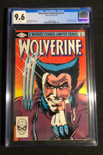 Wolverine Limited Series #1 CGC 9.6 Wht PGS 1982 Frank Miller & Joe Rubenstein picture