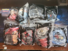 MCDONALD'S DISNEY INCREDIBLES 2004 HAPPY MEAL TOY COMPLETE SEALED SET OF 8 picture