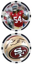 FRED WARNER - SAN FRANCISCO 49ERS - POKER CHIP -  ***SIGNED/AUTO*** picture