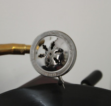 Gramophone Sound Box Phonograph HMV Gramophone Accessories 78 Rpm Silver New picture