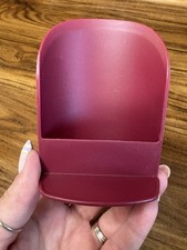 Vintage Rocker Tupperware Scoop 292-17 Burgundy Red 292 3” USA picture