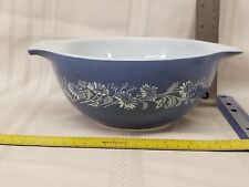 VINTAGE PYREX CINDERELLA BLUE COLONIAL MIST NESTING MIXING BOWL #442- 1.5 USA picture