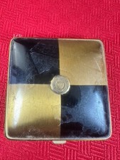 VTG Original Art Deco Clarice Jane Powder Compact Indiana Central College picture