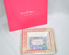 NEW IN BOX Lilly Pulitzer Trinket Ceramic Dish Soleil It On Me 5