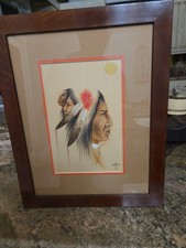 Johnny Tiger Jr. Original 1979 Oil Painting 