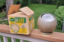 VINTAGE COMPCO 8” BALL LIGHT Flood , Spot HI-LITE Mod MID CENTURY MODERN picture