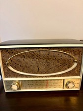 Antique 1957 Zenith Radio AM/FM Tube Tested picture