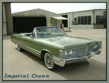 1968 Chrysler Imperial Crown convertible, Toolbox - Refrigerator Magnet, 42 MIL picture