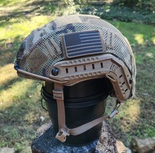 Ballistic Level 3A SOHAH Gunfighter Helmet Gentex CVC Ops Core - Large picture