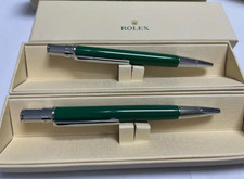 Rolex Submariner Green Ballpoint Pen Oyster Style Luxury Gift Box New  picture