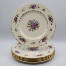Lenox Rose Dinner Plates Set of 6 READ BLUE picture