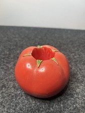 Handcrafted Tomato Figurine Resin Kitchen Decor Red Tomato Paperweight picture