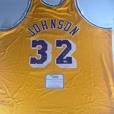Magic Johnson Signed Inscribed HOF Lakers Jersey LE 32/32 Fanatics Authentic picture