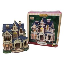 Lemax Harvest Crossing Hartwell House Manor Lighted Christmas Village Building picture