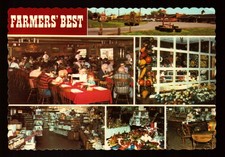 POSTCARD : PENNSYLVANIA - LEWISBURG PA - FARMERS BEST RESTAURANT & COUNTRY STORE picture