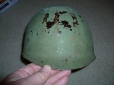 Unusual vintage WWII era US Army helmet liner  picture