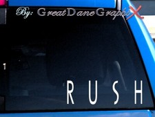 RUSH (Band) - Vinyl Decal Sticker -Color Choice -HIGH QUALITY picture