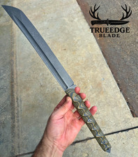 CUSTOM HAND-FORGED SHORT SWORD picture