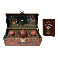Harry Potter Collectible Quidditch Set w/ Golden Snitch Revised Ed picture
