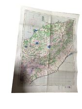 WW2 RAF map entitled 
