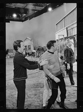 Photo:Leonard Nimoy 1968 Star Trek Backstage Studio Set picture