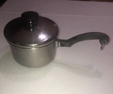 Farberware 1 Qt Vintage Aluminum Clad Stainless Steel Saucepan Pot With Lid picture