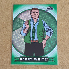 Fleer 2005 Fleer Brilliants Superman Green Kryptonite Perry White #4 /499 picture