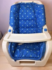 Vintage Infant Rocker Seat Fisher Price Baby Collectible RARE Highchair Reclines picture