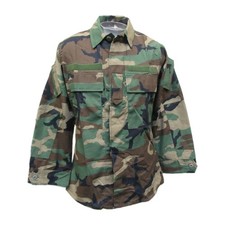 TruSpec M81 Woodland Camo Raid Mod BDU Shirt OldGen Small Regula SEAL DEVGRU NSW picture