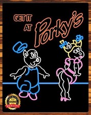 Get It At Porky's Porky's Movie 1981 Premium Aluminum Metal Sign 11 x 14 picture