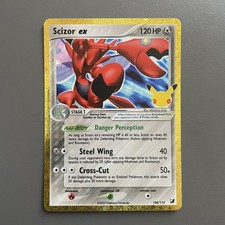 Nintendo Scizor ex 108/115 Ex holo 30th Anniversary picture
