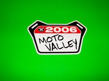 2006 MOTO VALLEY RACER X MAGAZINE MOTOCROSS NATIONALS DECALS STICKERS picture