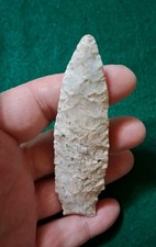 4 Inch NC Stemmed Arrowhead Authentic North Carolina Artifact PERSONAL FIND picture