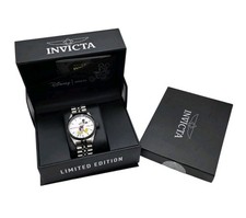 Mickey Mouse Invicta 43mm Watch Disney Quartz Case IN22771 Rare Vtg (Open Box) picture