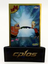 2025 Topps Chrome Mermaid Man & Barnacle Boy Unite #MB-1 Gold Unite 47/50 picture