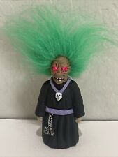 Halloween Pocket Screamer Rubber Witch Nun Green Hair  Eyes Light Screams Works picture