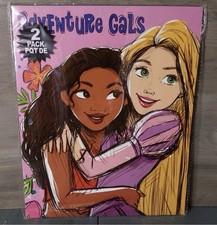 Disney 2pk Folders Rapunzel Moana Pochantas Belle Adventure Girls picture