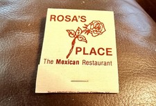 Rosa’s Place, New York City, Full Unstruck Matchbook picture