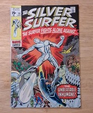 Vintage The Silver Surfer #18 RARE JACK KIRBY Issue (Marvel Comics, 1970) picture