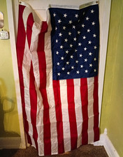 Annin NYL-GLO ColorFAST U.S. American Flag 100% Nylon Made in USA picture