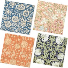 50Pcs Vintage Floral Paper Napkins picture