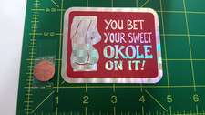 PRISM VINTAGE RED BET YOUR SWEET Sticker / Decal ORIGINAL OLD STOCK picture