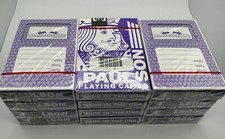 Dozen Paulson Playing Cards NEW Diamond Jacks Casino (12 Decks) - Purple picture