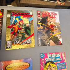 Mixed Lot DC & Marvel Comics Batman Robin Spider-Man Wonder Woman X-Men Titans picture