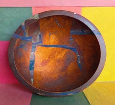 LAURIE M. GODDARD - EXQUISITE Hand-Crafted 1990s ART BOWL 9.5 x 8.75